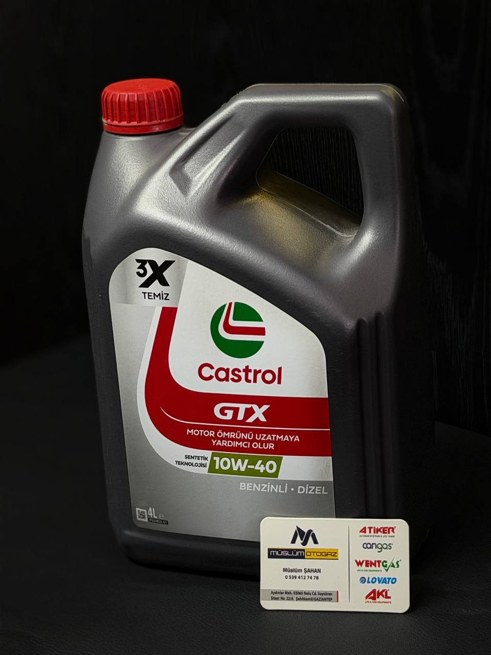 Castrol Gtx 10-40 Motor Yağı