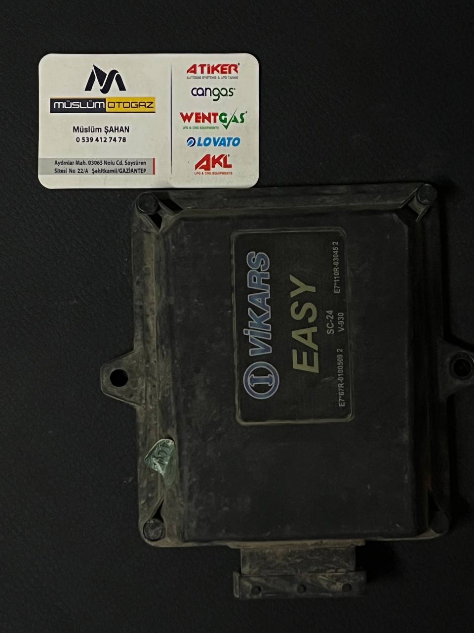 Vikars Easy Sc24 4 silindir Ecu Beyni (Çıkma)
