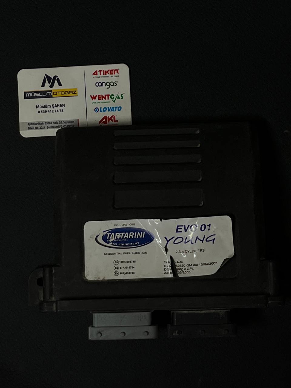 Tartarini Evo 01 Young 4 silindir Ecu beyni (Çıkma)