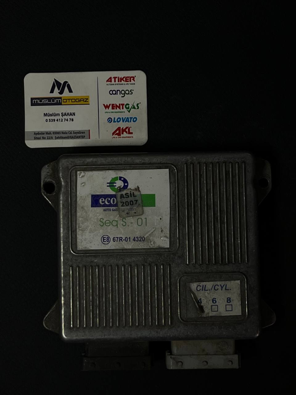 EcoTech 4 silindir Ecu Beyni (Çıkma)